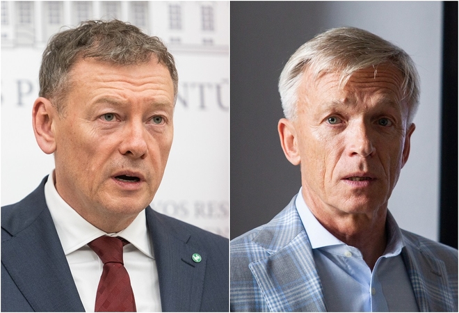 Vidmantas Janulevičius ir Arvydas Avulis