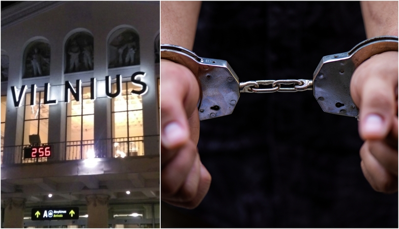 Iš Anglijos už pažeidimus išsiųsti vyrai nusileidus lėktuvui sulaikyti ir Lietuvoje