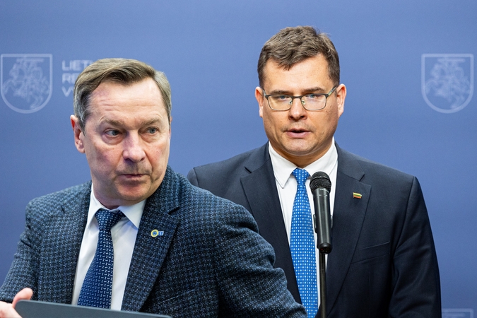 Artūras Zuokas ir Laurynas Kasčiūnas