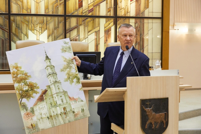 Pasveikintas Kauno meras