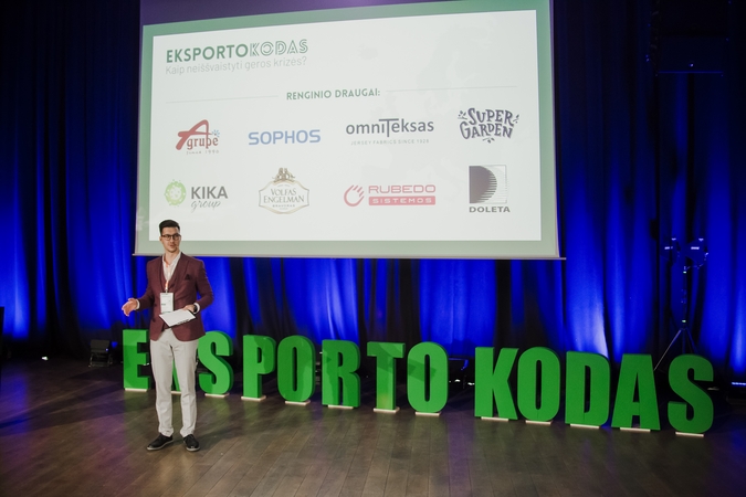 EKSPORTO KODAS atskleidė kaip neiššvaistyti geros krizės