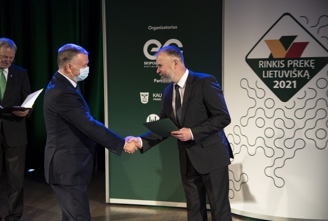 Kauno prekybos, pramonės ir amatų rūmams–parodos „Rinkis prekę lietuvišką 2021“ organizatorių padėka