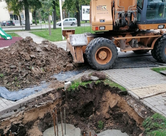 Vilkaviškio verslininkai žodį tesi – netrukus iškils modernus miesto laikrodis