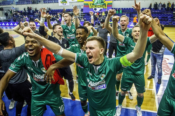 „Kauno Žalgirio“ salės futbolininkai sosto neužleido