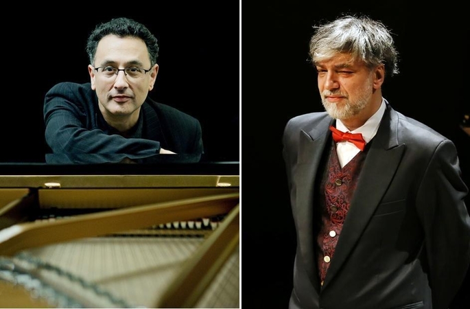 Pianistai F.Pavri ir P.Geniušas.