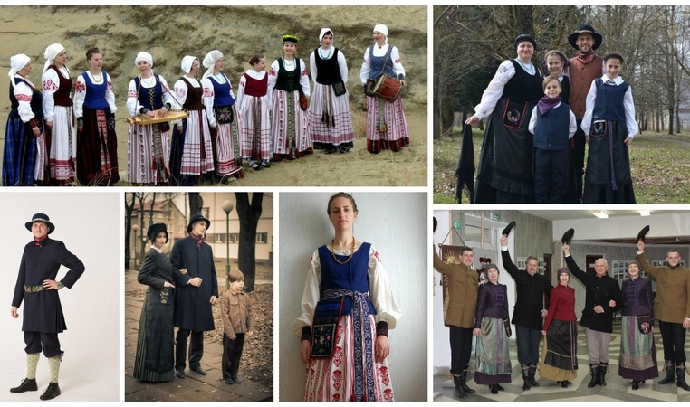 Konkursas: kokybiškiausi ir gražiausi Mažosios Lietuvos regiono tautiniai kostiumai išrinkti vertinant moters vyro, šeimos, folkloro ansamblių, kitų meno kolektyvų ir bendruomenių tautinius kostiumus.