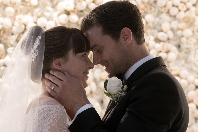Dakota Johnson ir Jamie Dornan