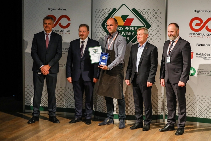 Parodoje „Rinkis prekę lietuvišką 2019“ Lietuvos gamintojams išdalinti aukso medaliai