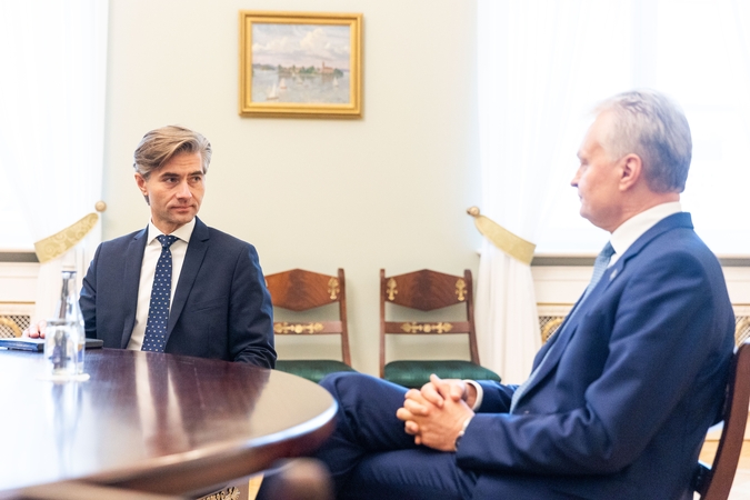Kęstutis Budrys ir Gitanas Nausėda