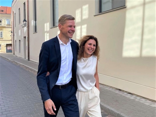 Remigijus Šimašius ir Gilma Teodora Gylytė