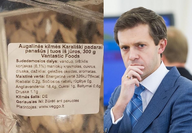 Andrius Tapinas (dešinėje)