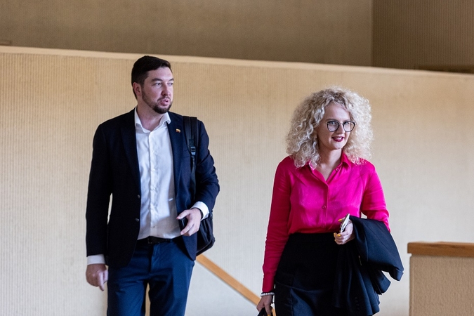 Vytautas Mitalas ir Aušrinė Armonaitė