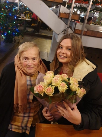 Elfrida Gembeckienė (kairėje) ir Indrė Urbutytė