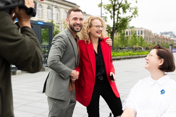 Tomas Vytautas Raskevičius ir Aušrinė Armonaitė