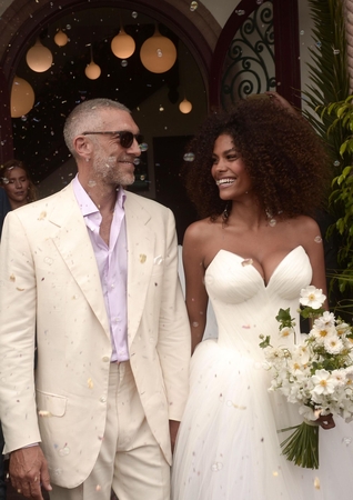 Vincentas Casselis ir Tina Kunakey