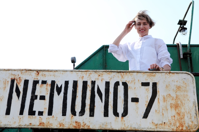 Kapitonė: „Nemuno7“ vadovė A.Ivanauskienė juokiasi – laivas pakėlė jos streso toleravimo lygį į naujas aukštumas.