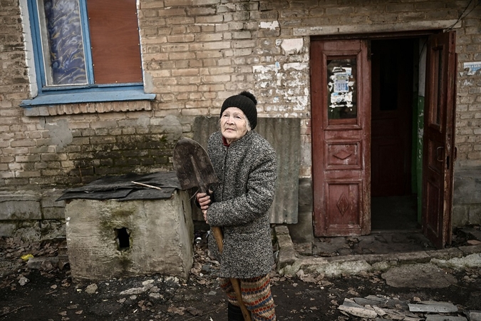 V. Zelenskis: Bachmutas nėra okupuotas Rusijos