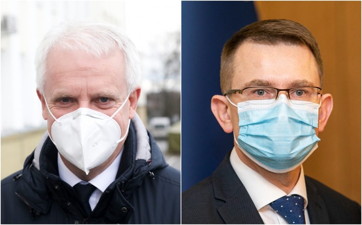 Remigijus Mažeika (kairėje) ir Arūnas Dulkys