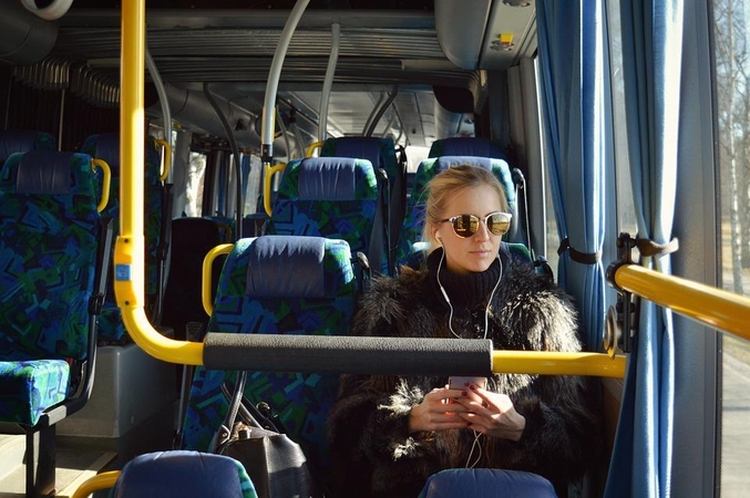 Autobusų keleiviams saugumas dar mažai rūpi