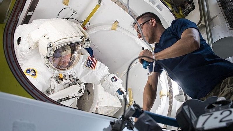 Astronautai atliko vieną svarbiausių darbų
