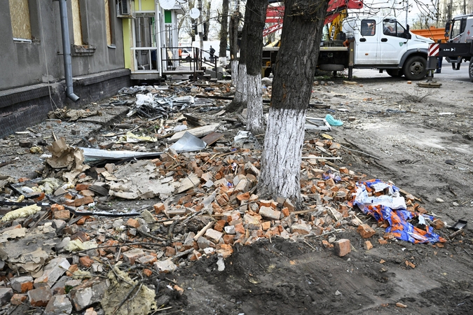 Ukrainos pajėgos skelbia sunaikinusios 17 Rusijos dronų