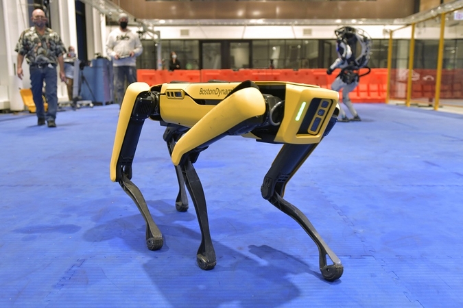 Niujorko policija atsisakė kontroversiško šuns roboto