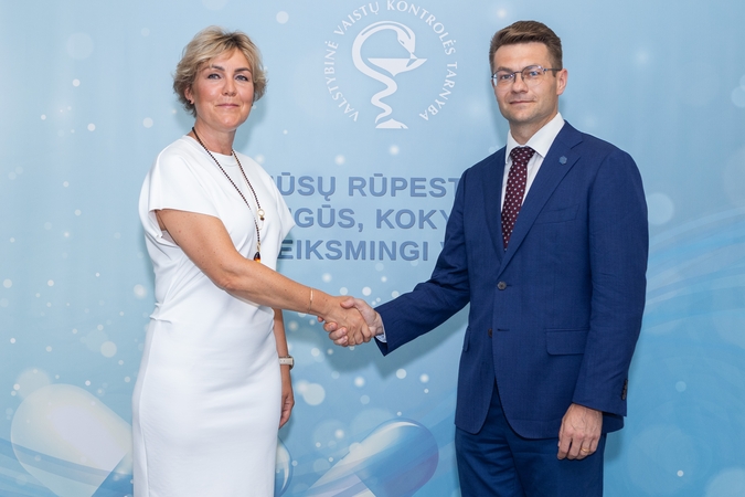 Valstybinei vaistų kontrolės tarnybai pradeda vadovauti D. Marcinkė