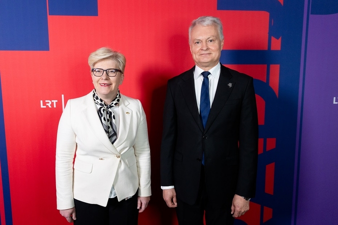 Ingrida Šimonytė ir Gitanas Nausėda