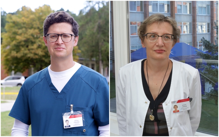 Arūnas Pangonis ir doc. dr. Nerima Jurkienė.