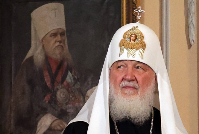 Patriarchas Kirilas: Ukraina persekioja su Maskva susijusios bažnyčios tikinčiuosius