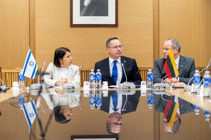 Izraelio ambasadorė Lietuvoje: žmonės neskiria palestiniečių teisių nuo paramos „Hamas“