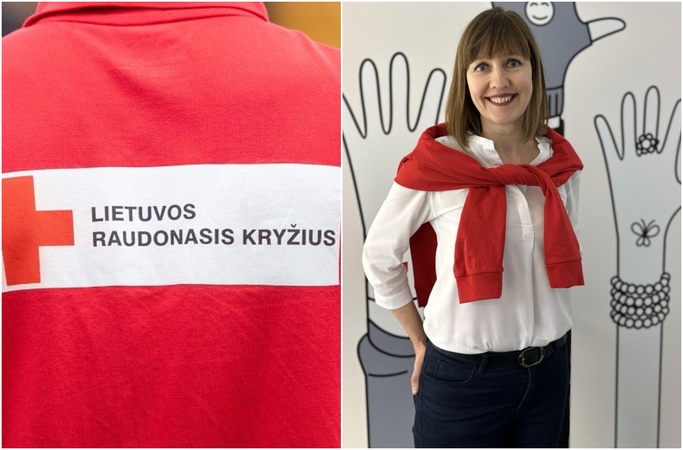 Lietuvos Raudonajam Kryžiui vadovaus I. Damulienė
