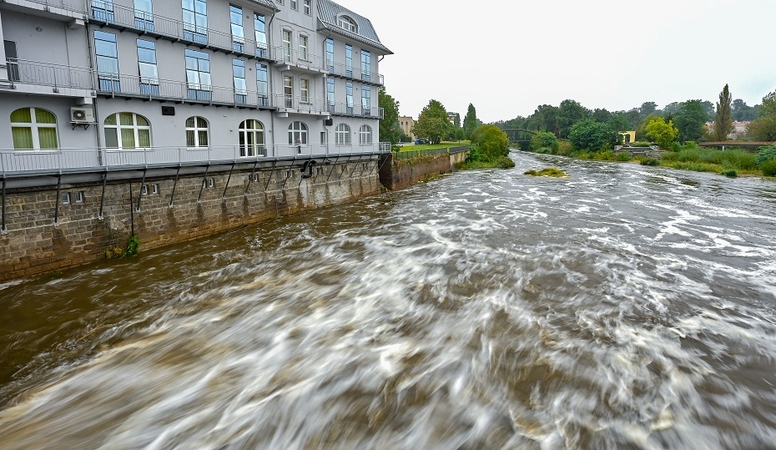 Potvynių kamuojama Lenkija