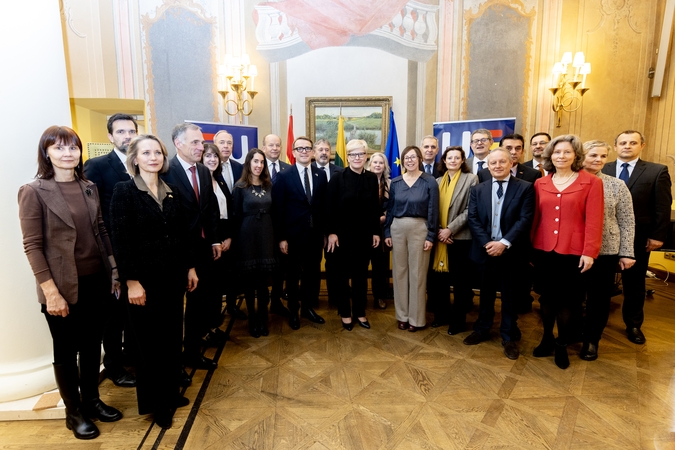 I. Šimonytė ES ambasadoriams: konfliktų akivaizdoje turime ir toliau veikti vieningai