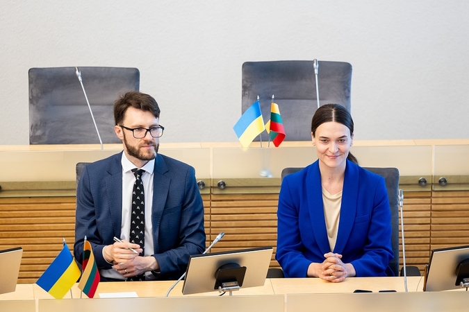 Vytautas Šilinskas ir Radvilė Morkūnaitė-Mikulėnienė