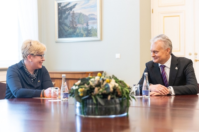 Ingrida Šimonytė ir Gitanas Nausėda