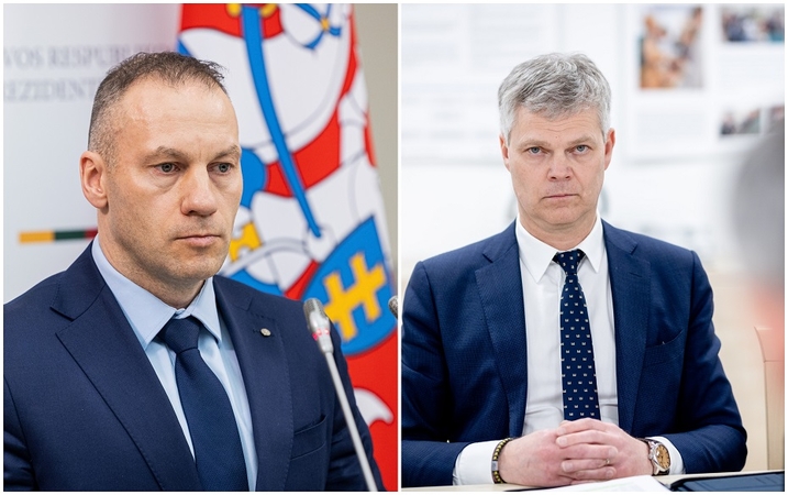 Linas Pernavas (kairėje) ir Darius Jauniškis