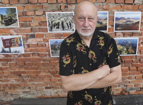 Iškilmingame VDU Senato posėdyje bus pagerbtas fotomenininkas R. Požerskis