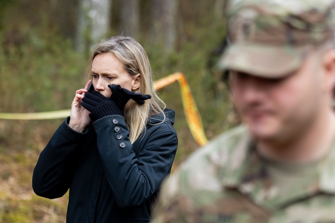 JAV ambasadorė: penktadienio vakarą į Pabradės poligoną atvyks amerikiečių narų komanda