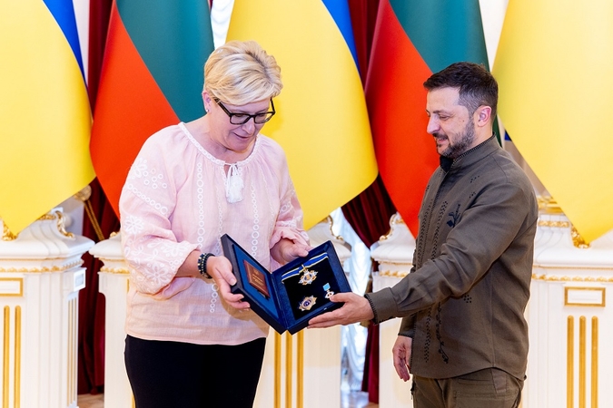 Su Ukrainos vadovais susitikusi I. Šimonytė: padarysime viską dėl Ukrainos pergalės