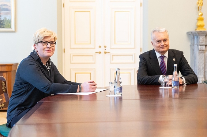Ingrida Šimonytė ir Gitanas Nausėda