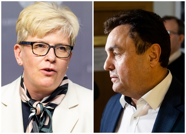Ingrida Šimonytė ir Petras Gražulis