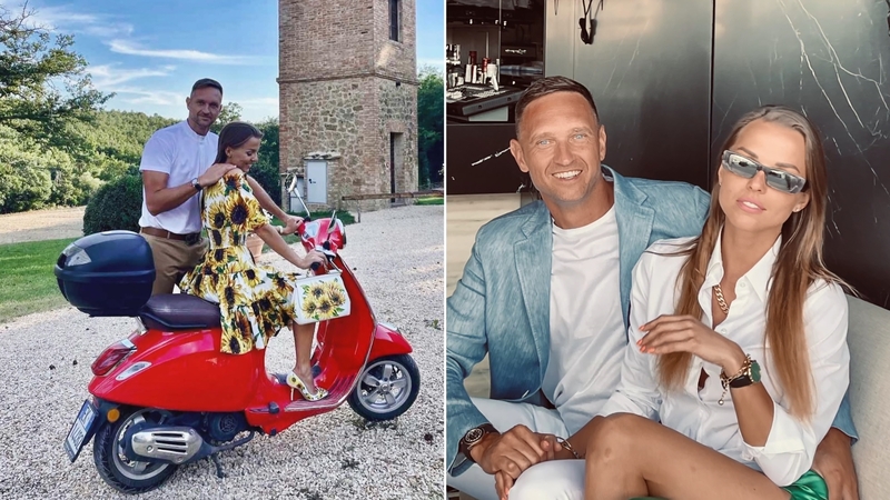 Vaida Skaisgirė su mylimuoju Elvinu