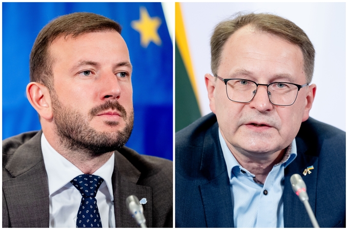 Virginijus Sinkevičius ir Dainius Žalimas