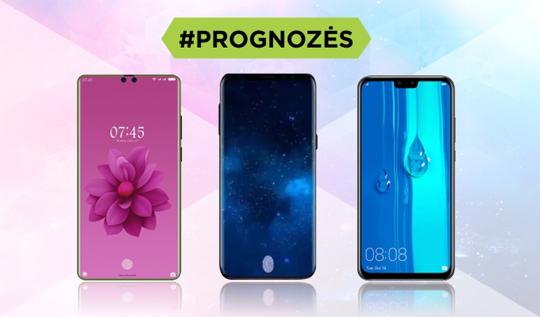 Laukiamiausi 2019 m. išmanieji telefonai
