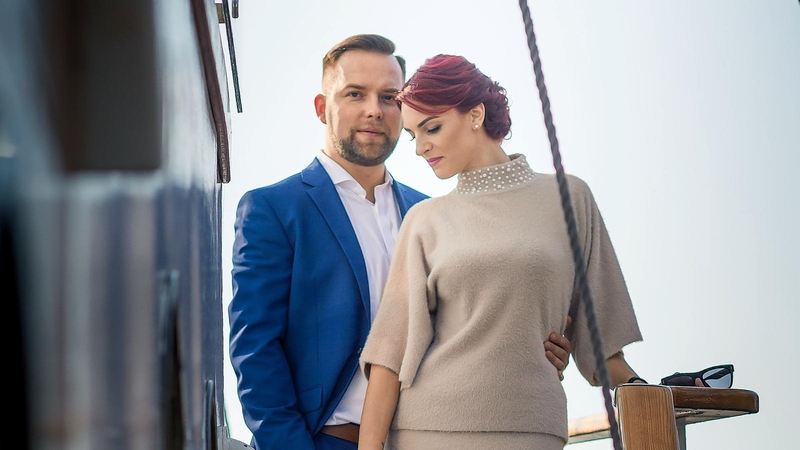 Juozas Butnorius su mylimąja Gražina