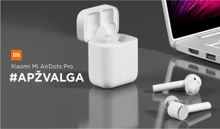 Belaidės ausinės „Xiaomi Mi AirDots Pro“: pigesnė „AirPods“ alternatyva?