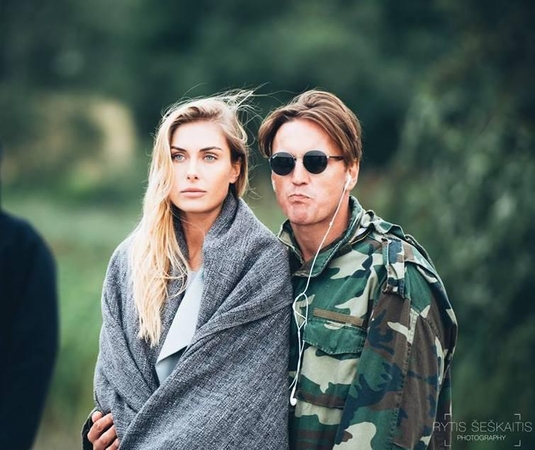 Dizainerė Monika Kazakevičiūtė-Kriščiūnienė su sutuoktiniu Jonu susilaukė pirmagimės