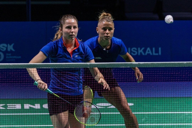 Lietuvos badmintonininkės Europos žaidynėse patyrė antrąjį pralaimėjimą