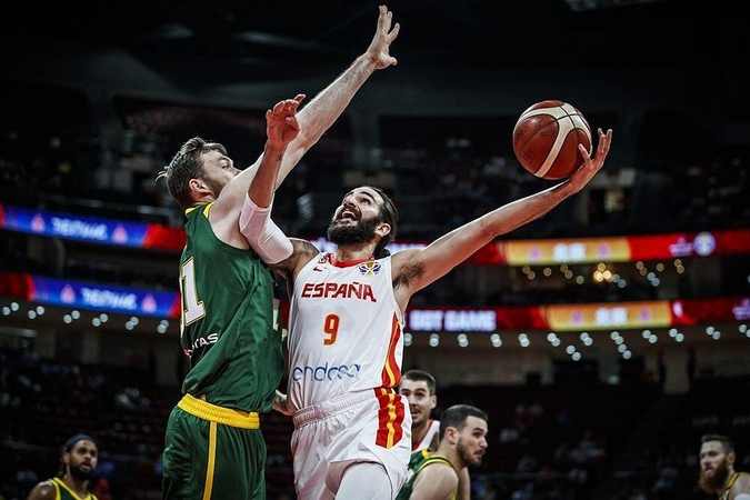 Ispanija iškovojo pergalę prieš Australiją ir pateko į Pasaulio taurės finalą